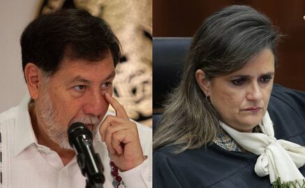 Noroña se lanza contra ministra Ríos Farjat por declaraciones sobre AMLO; la llama "vocera de la derecha"