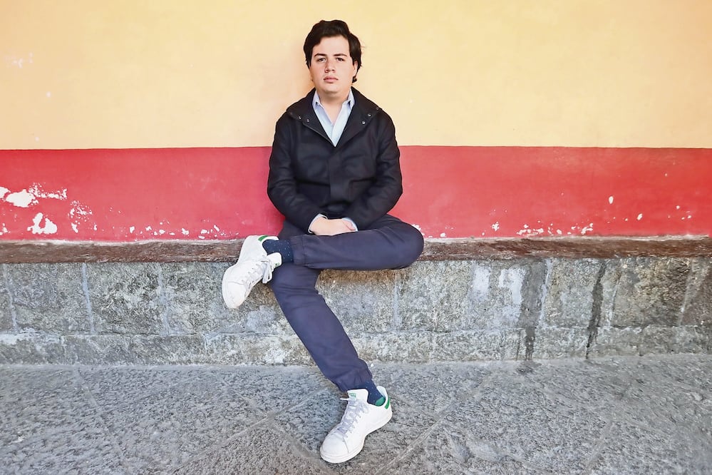 A sus 25 años, las ideas de Concheiro llaman la atención en todo el mundo; en Europa le dicen “El tataranieto millenial de Marx” (Foto: Ariel Ojeda)