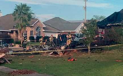 Se estrella avión de la Armada en Alabama, EU; investigan si hay víctimas