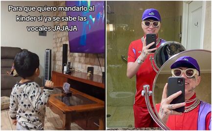 Niño es viral en TikTok por aprender las vocales con reggaetón; papá agradece a Dani Flow