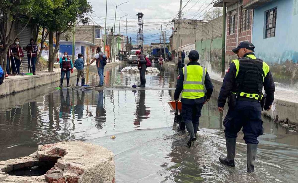 El equipo y personal vallechalquense se concentró en Culturas de México, Jacolones 1 y 2, así como en la Nueva San Miguel y Tres Marías. Foto: Emilio Fernández/EL UNIVERSAL