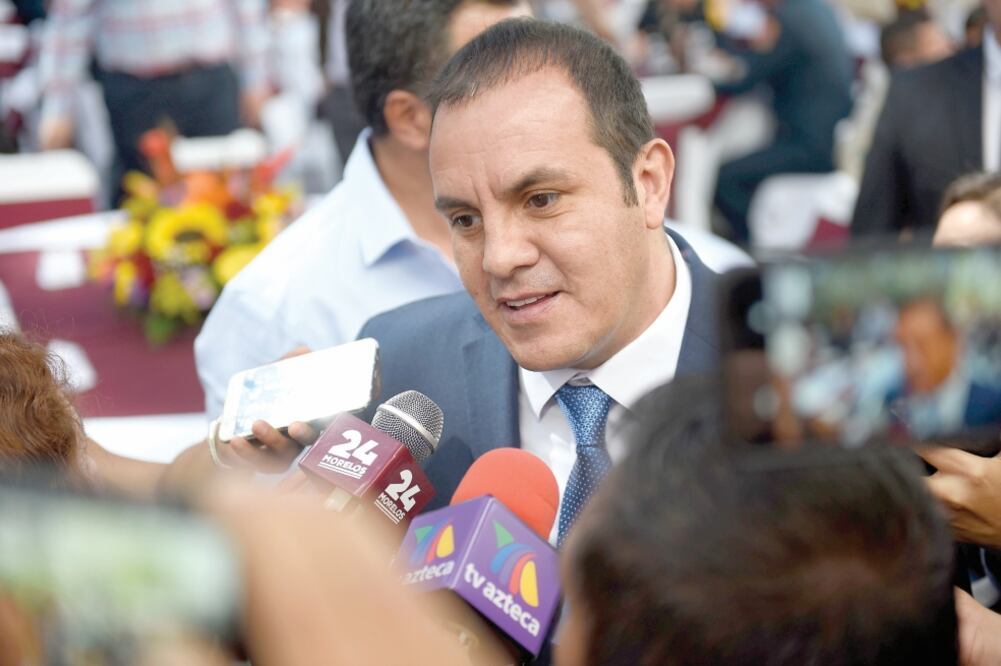 El gobernador de Morelos, Cuauhtémoc Blanco Bravo, aceptó que en cuatro meses de gobierno no se pueden dar resultados en materia de seguridad (TONY RIVERA. EL UNIVERSAL)