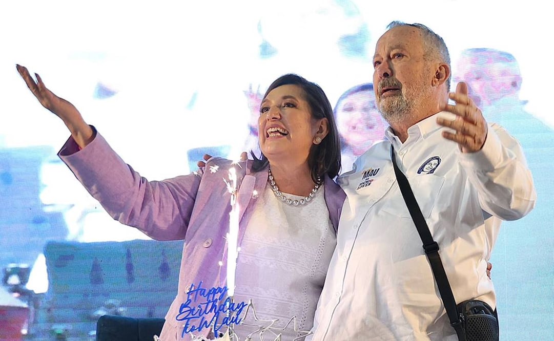 Xóchitl Gálvez, candidata presidencial de la Coalición Fuerza y Corazón por México. Foto: Berenice Fregoso/EL UNIVERSAL