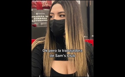 Trabajadora del Sam’s enamora a usuarios de TikTok y se vuelve viral 