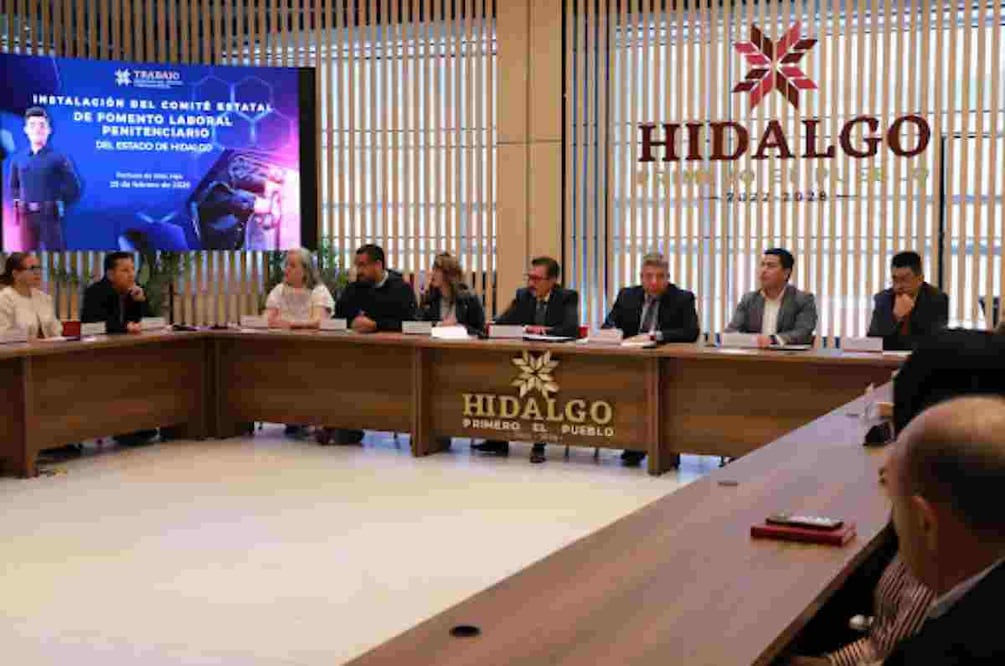 Gobierno de Hidalgo y empresarios buscan acercar oferta laboral a centros penitenciarios. Foto: Especial