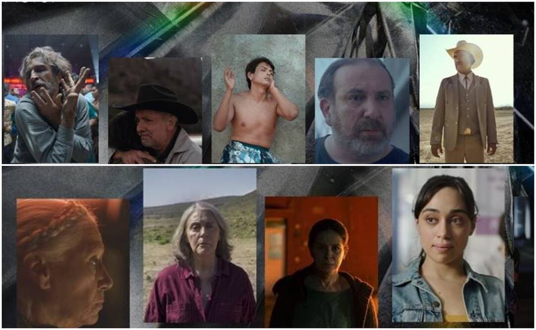 Nominados Ariel 2023 en las categorías Mejor Actor y Mejor Actriz.