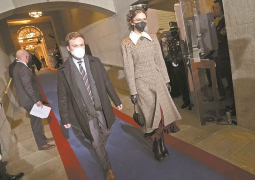 Los momentos (más chismosos) de la inauguración de Biden