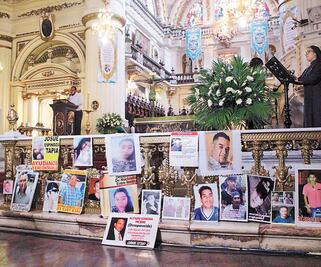 Exigen justicia para miles de desaparecidos
