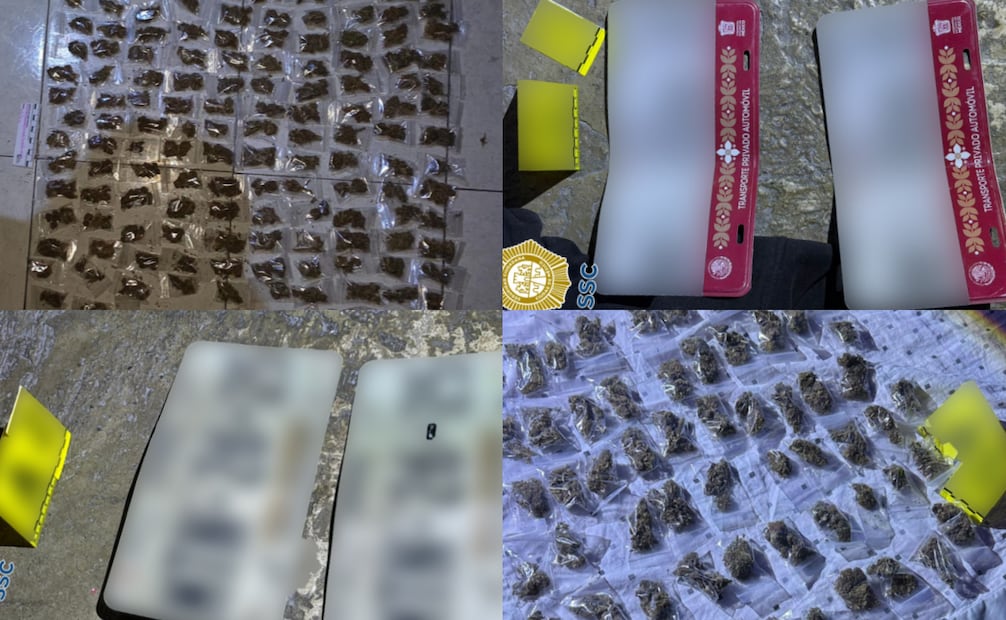 Caen cuatro presuntos integrantes de banda dedicada al robo de compradores de autos; realizaron dos cateos.
Foto: Especial.