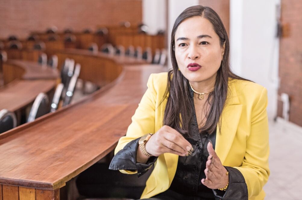 Verónica Juárez Piña Aspirante a presidenta nacional del PRD (GERMAN ESPINOSA. EL UNIVERSAL)