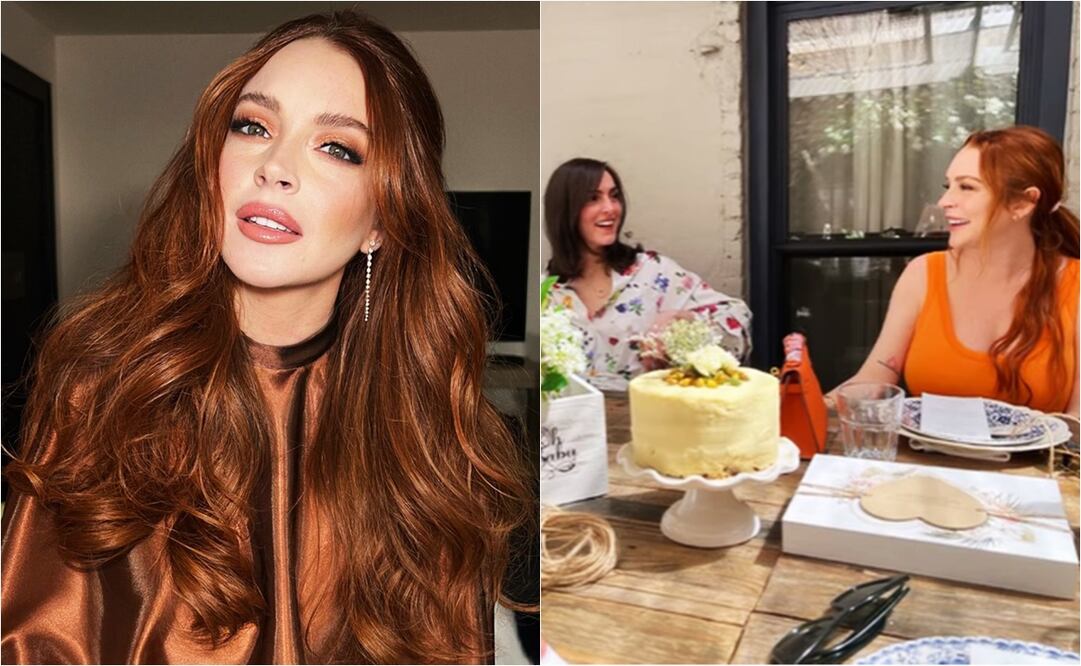 Lindsay Lohan está a la espera de su primer bebé, a lado de Bader Shammas, con quien está casada desde el año pasado.
Fotos: Instagram