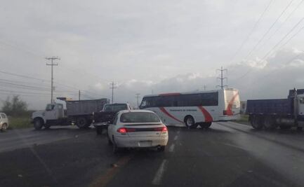 Reportan bloqueos y agresión a policía estatal en Reynosa