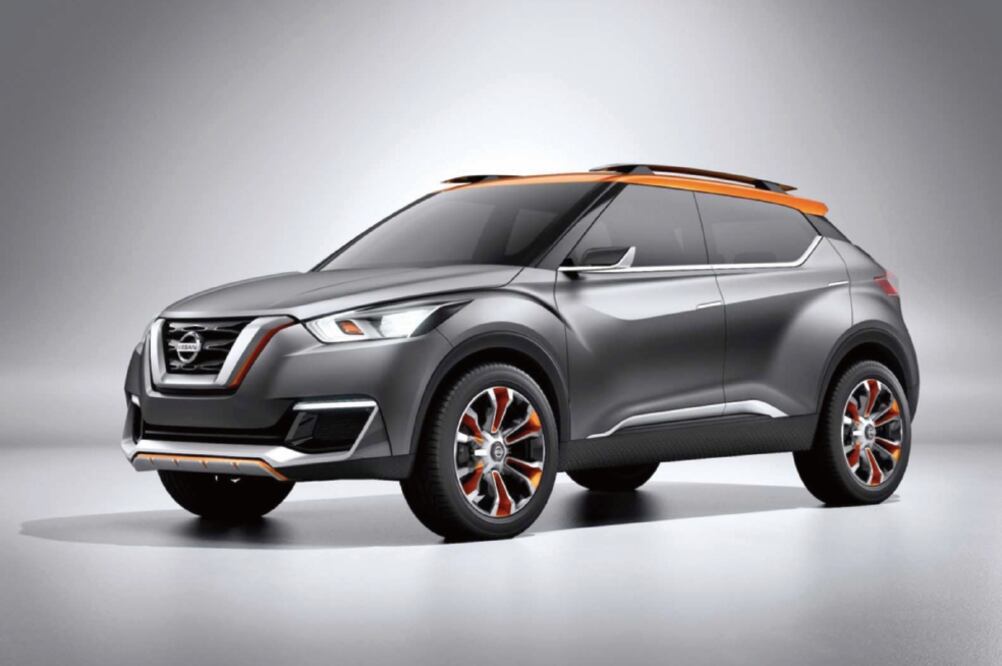 Nuevo modelo. El crossover Kicks de Nissan llega a un segmento que registró ventas por 166 mil 806 unidades de enero a julio de este año (CORTESÍA)