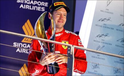 Sebastian Vettel regresa al triunfo en el GP de Singapur