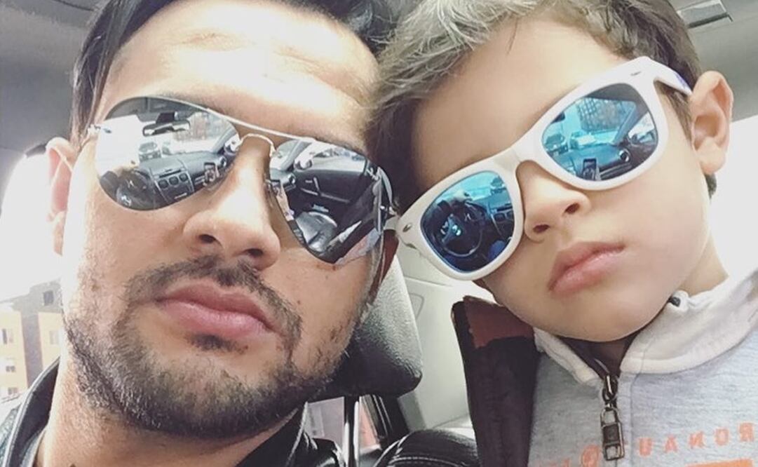 El pequeño fue despedido entre globos blancos en su natal Colombia. Foto. Instagram