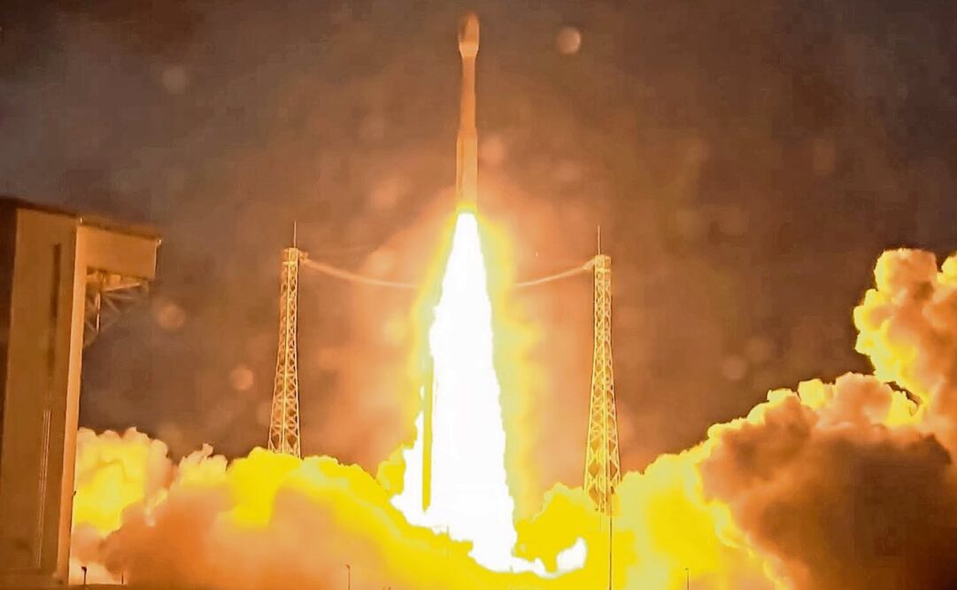 Despegue del cohete europeo Vega C que lleva al satélite Sentinel-1. Foto: European Space Agency | EFE