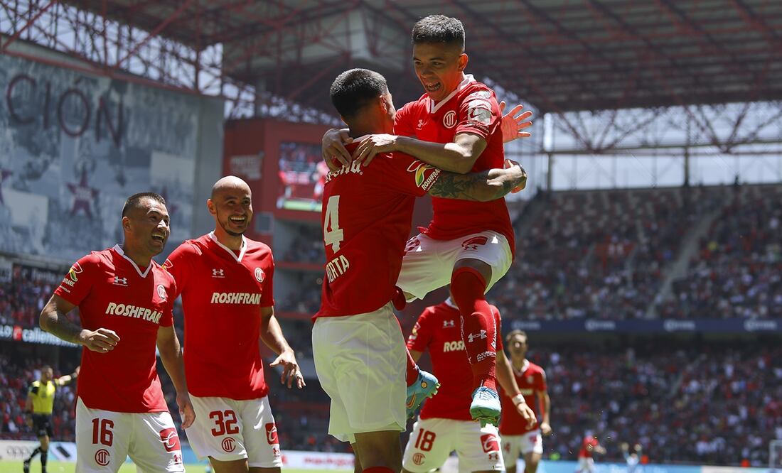 Toluca logró vencer al Atlas en la segunda jornada del Apertura 2022 - FOTO: Imago7