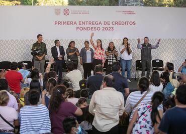 Gobierno de la CDMX hace primera entrega de Créditos del Fondo para el Desarrollo Social 2023