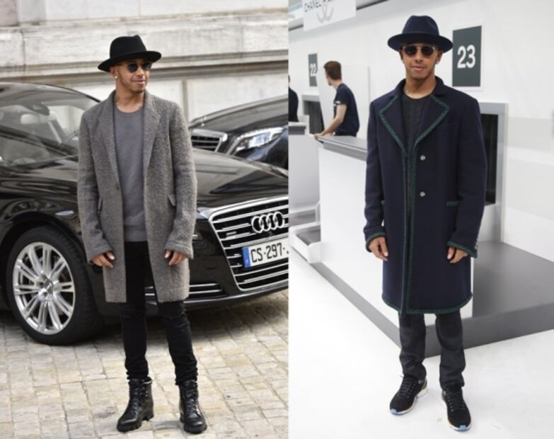 El lado fashionista de Lewis Hamilton