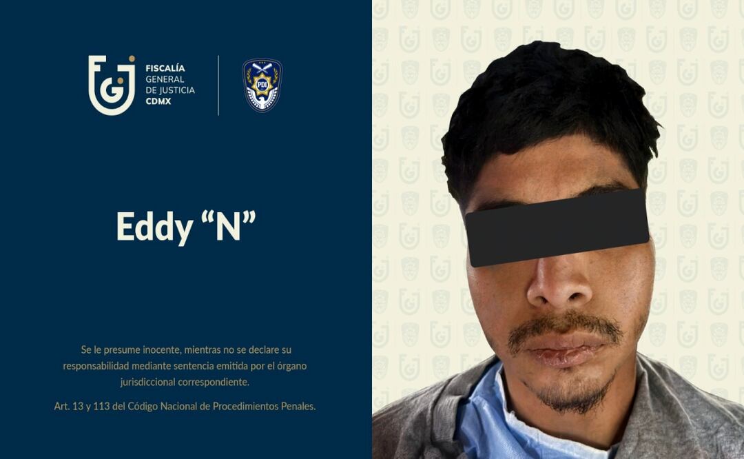 Detienen a segundo implicado en feminicidio de mujer quemada dentro de su casa en Gustavo A Madero. Foto: Especial