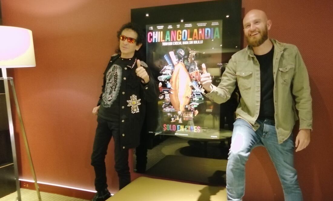 Alex Lora y Carlos Santos. Foto: Araceli García