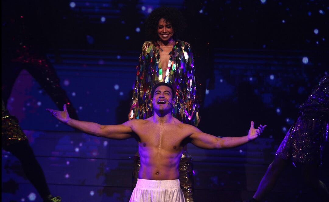 Fela Domínguez y Carlos Rivera en escena. Foto: Carlos Mejía/EL UNIVERSAL 