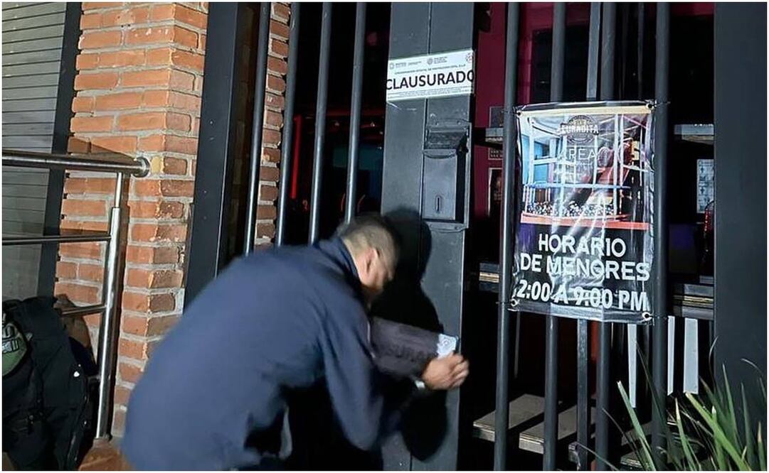 Clausuran antro donde comando armado irrumpió en SLP. Foto: Especial