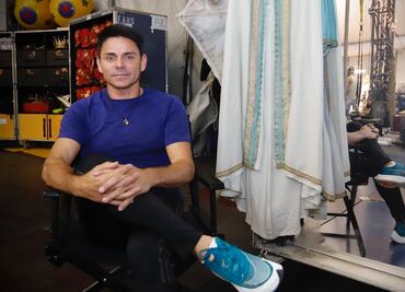 Vicente, el artista de Cirque Du soleil que encontró su lugar en las alturas