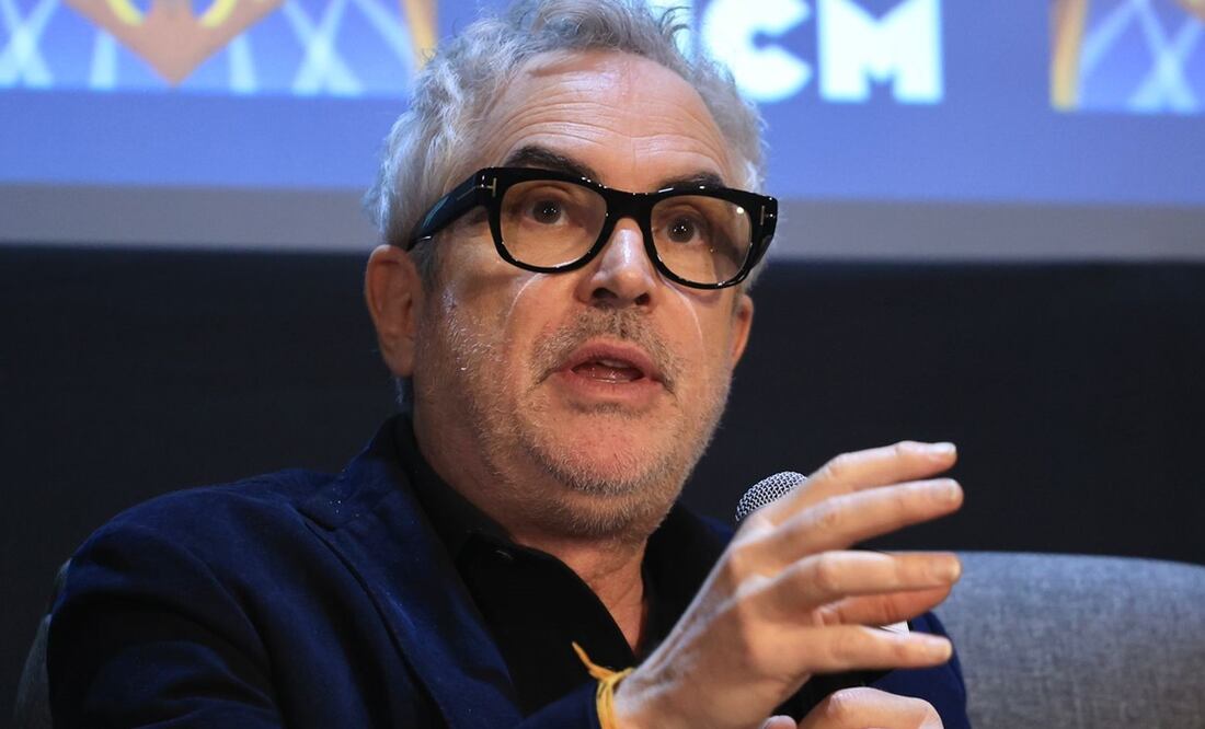 El cineasta presentó su serie "Desprecio" en el FICM. Foto: Berenice Fregoso/ EL UNIVERSAL