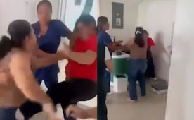Captan pelea entre derechohabiente y trabajadora del IMSS en San Luis Potosí; video se viraliza en redes