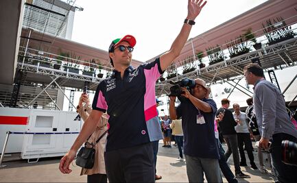 Sergio Pérez, listo para el inicio de la temporada de la Fórmula 1