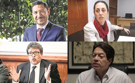 Sólo tres aspirantes estarán en encuesta de Morena en CDMX