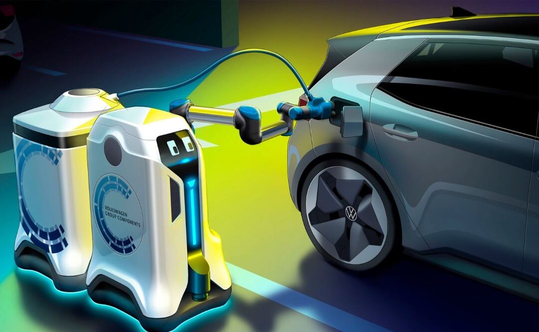 Volkswagen creará robots autónomos para cargar autos eléctricos