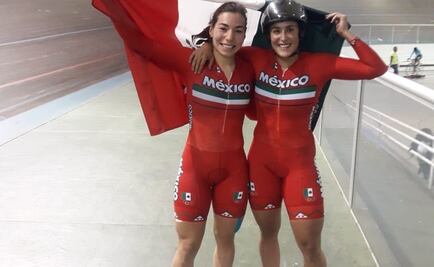 México se adjudicó hoy dos oros en ciclismo de pista 
