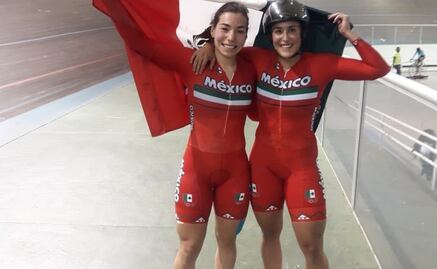 México se adjudicó hoy dos oros en ciclismo de pista