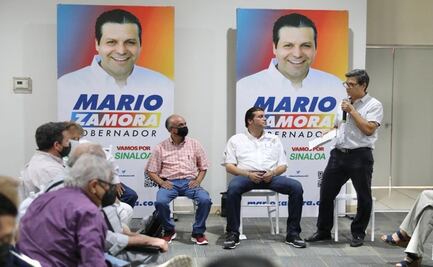 Mario Zamora Gastélum se compromete con ambientalistas para producir alimentos sanos en el estado 
