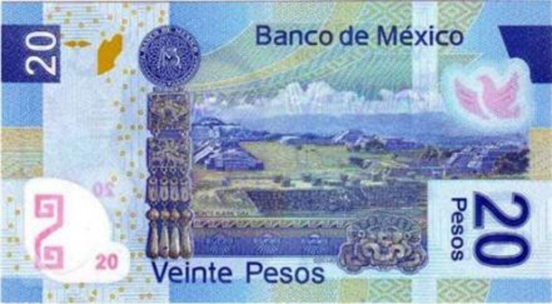 ¿Dónde se ubican los paisajes que están impresos en los billetes mexicanos?