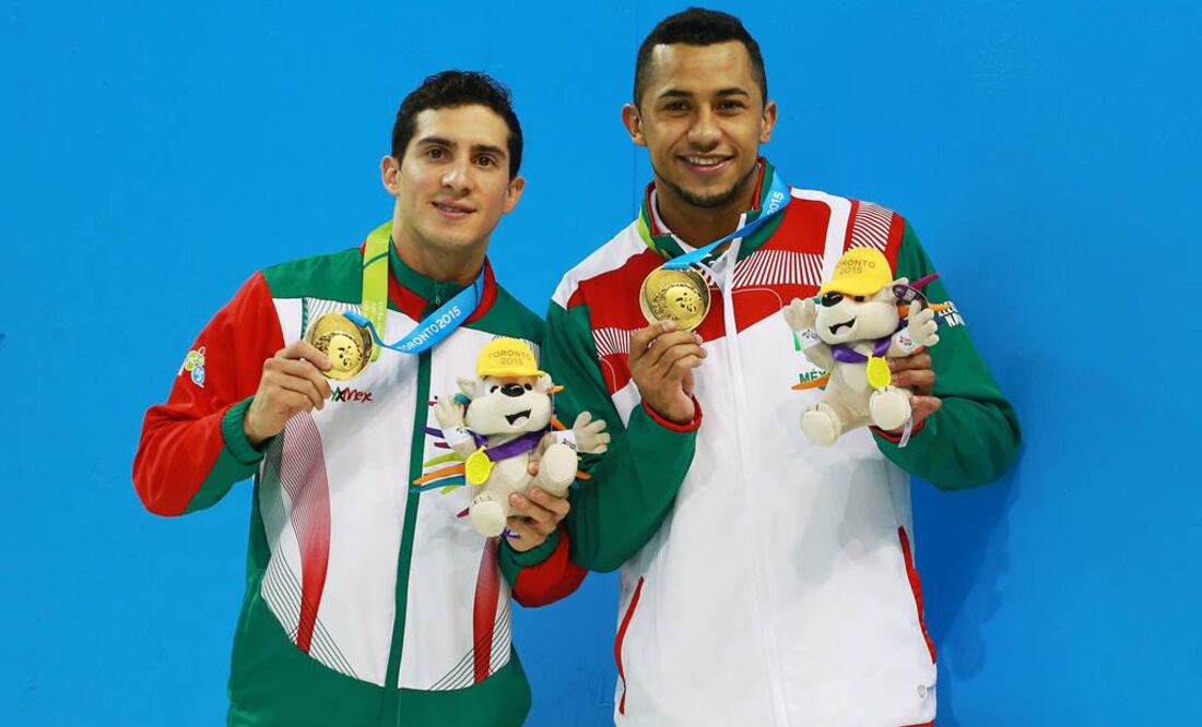 ¡Dobles de oro! Rommel y Jahir ganan en trampolín de 3m