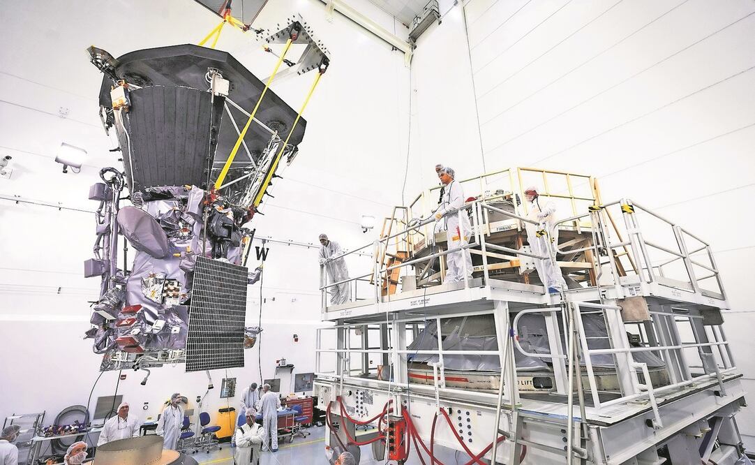 La sonda ayudará a predecir en pocos minutos las erupciones solares que llegan a la Tierra y a entender otras estrellas. (JOHNS HOPKINS. NASA. EFE)
