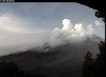 Popocatépetl spews 26 low-intensity exhalations