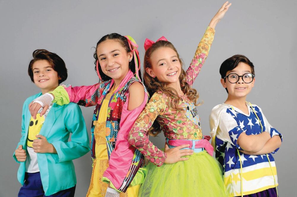 Mia, Emilia, Alex y José Miguel comparten el gusto por la música (IRVIN OLIVARES. EL UNIVERSAL)