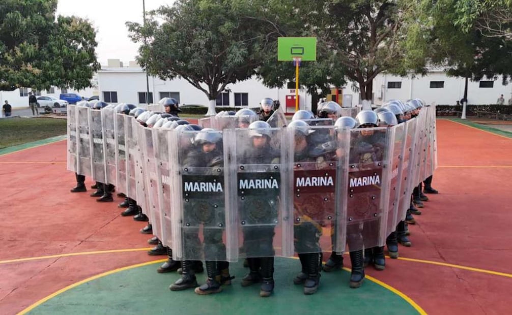 El curso se llevó a cabo del 12 de enero al 13 de febrero y lo concluyeron 48 mujeres Infantes de Marina. Foto: Especial