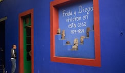 Un coche se estrelló en la Casa Azul de Frida Kahlo
