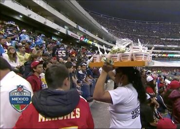 ¿Contra qué alimentos competiría la Maruchan en estadio de NFL?
