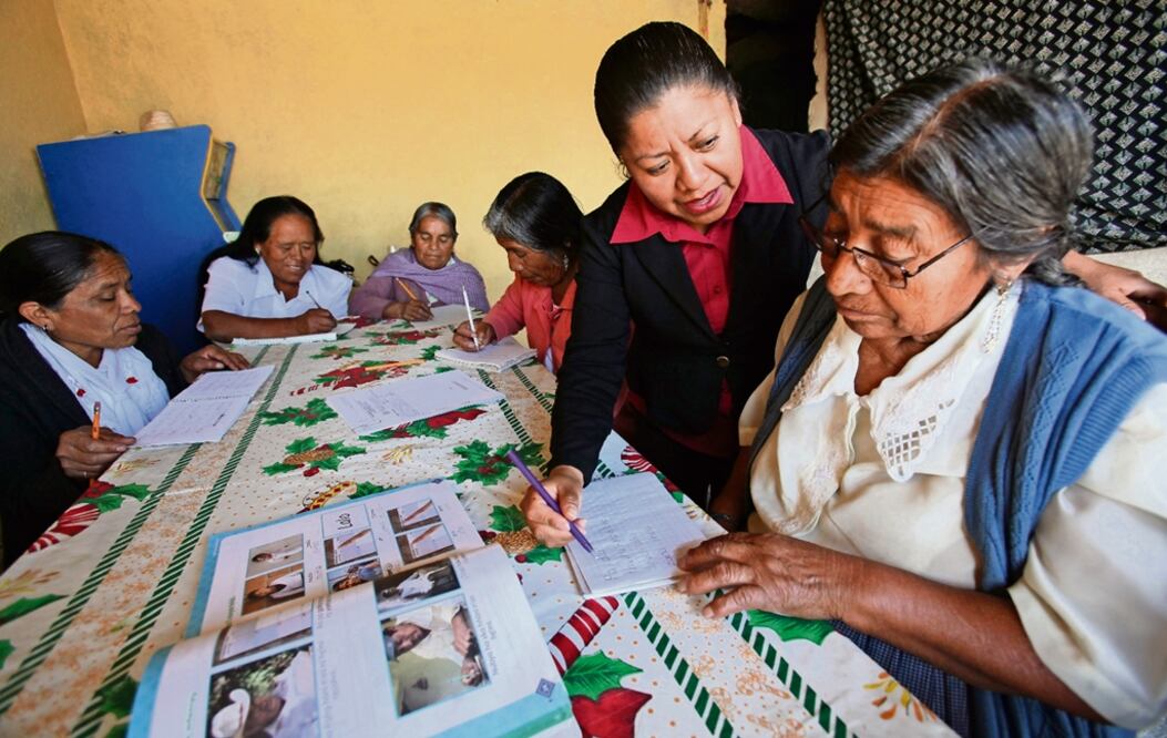 Reyes resaltó que la estrategia AprendeINEA es una herramienta adicional que permite a las personas con pérdida de aprendizajes iniciar, continuar o concluir la Educación Básica. Foto: archivo/EL UNIVERSAL
