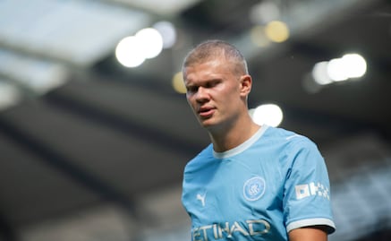 Erling Haaland le presumió su nuevo "look" a Pep Guardiola y a Zlatan Ibrahimovic
