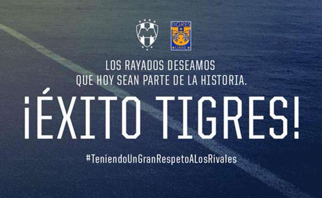 Archirrival de Tigres le desea éxito libertador