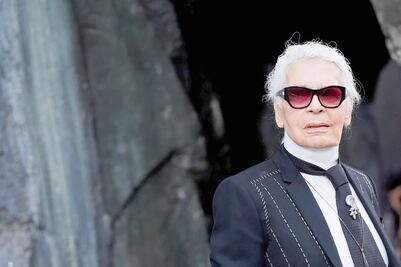 Lo blanco y lo negro del Káiser: Karl Lagerfeld