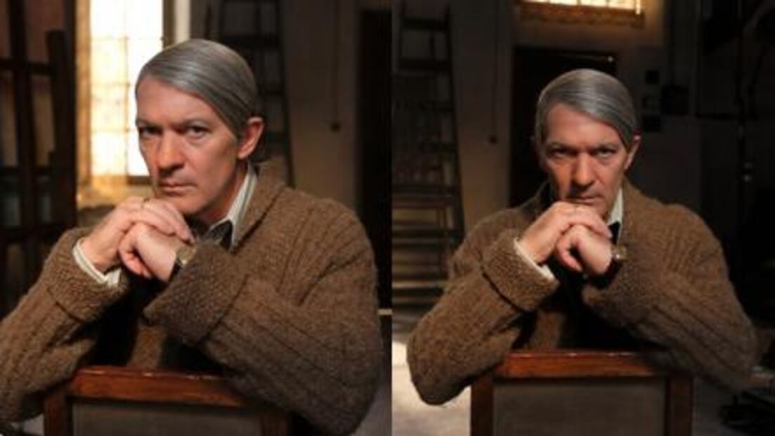 Así se ve Antonio Banderas como Pablo Picasso