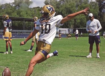 Andrea Martínez, pateadora que no ha tenido privilegios ni contemplaciones por ser mujer